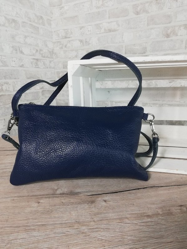 umjuBELT Handtasche/Clutch "Bag Sally", blau