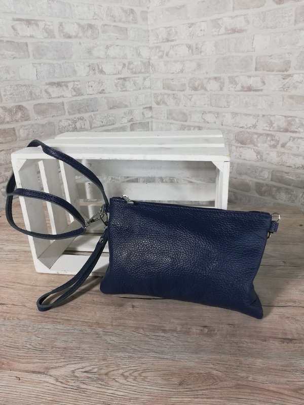 umjuBELT Handtasche/Clutch "Bag Sally", blau